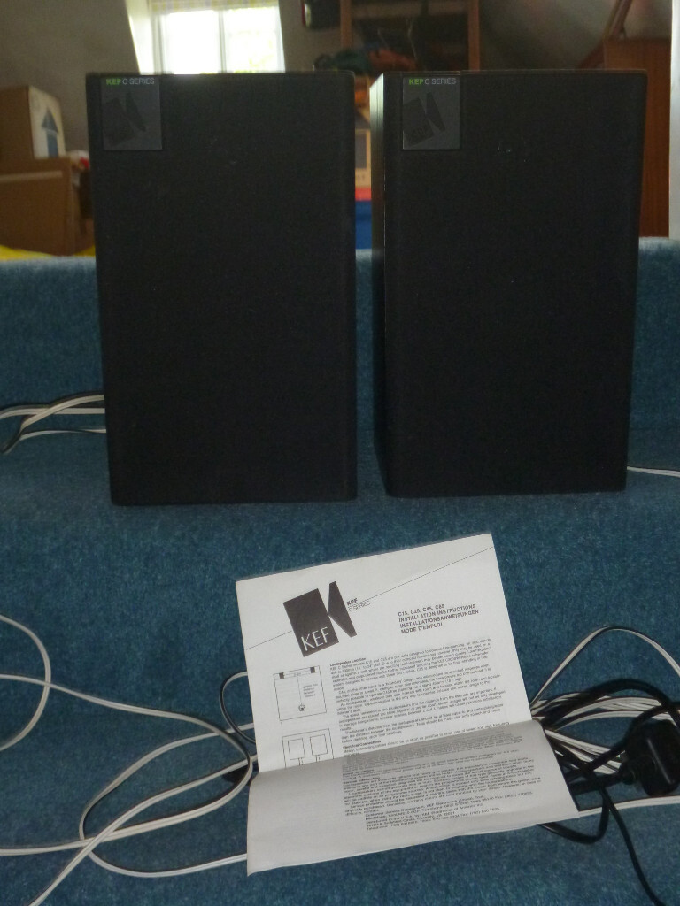 kef c25 speakers